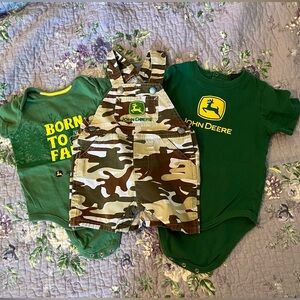 John Deere 6M & 18M Overalls and Onesies
